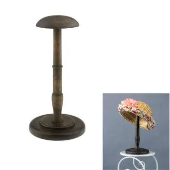 

Vintage Wooden Hat Holder Wig Holder Display Stand Display Stand