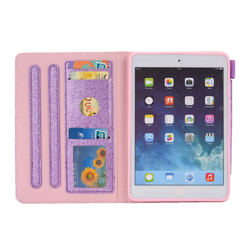 Wekays для Apple IPad Mini 3 2 1 блестящий кожаный чехол Fundas для Coque IPad Mini 2 3 чехол для планшета для IPad Mini 7,9"