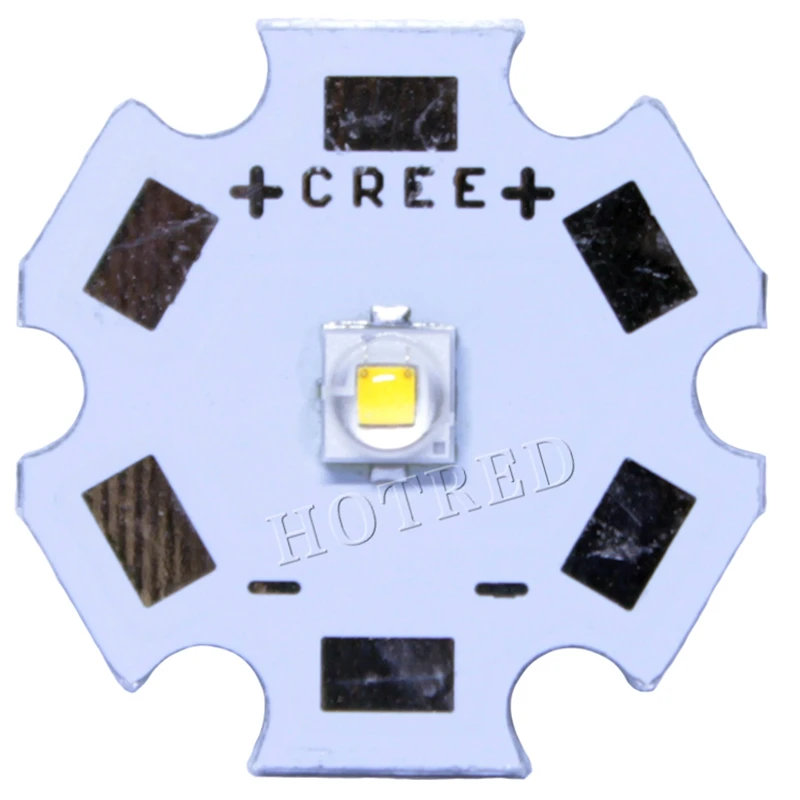 1 шт. CREE XPG2 XML2 XM-L T6 XBD XM-L2/XP-E R3/XR-E Q5/XP-G2 R5/XT-E R5 светодио дный фонарик лампа чип с 20 мм Base