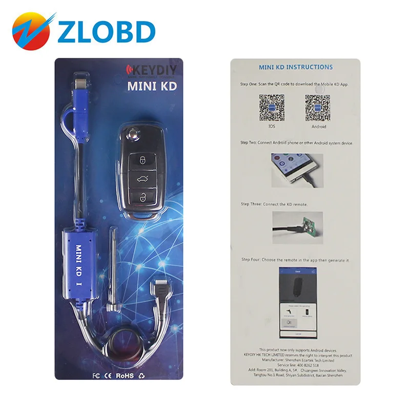 ZOLIZDA Mini KD For Android &amp; IOS System Mini KD Key