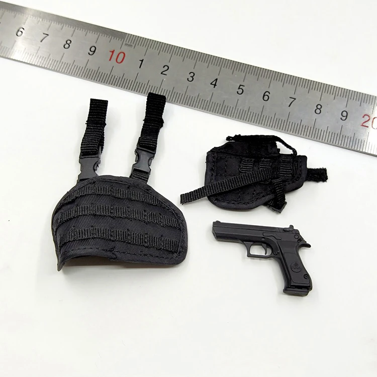 

1/6 FS-73017 Israel Wild Boy Special Forces Pistol and Leg Sleeves Models for 12''Bodies Toys Gifts Accessories