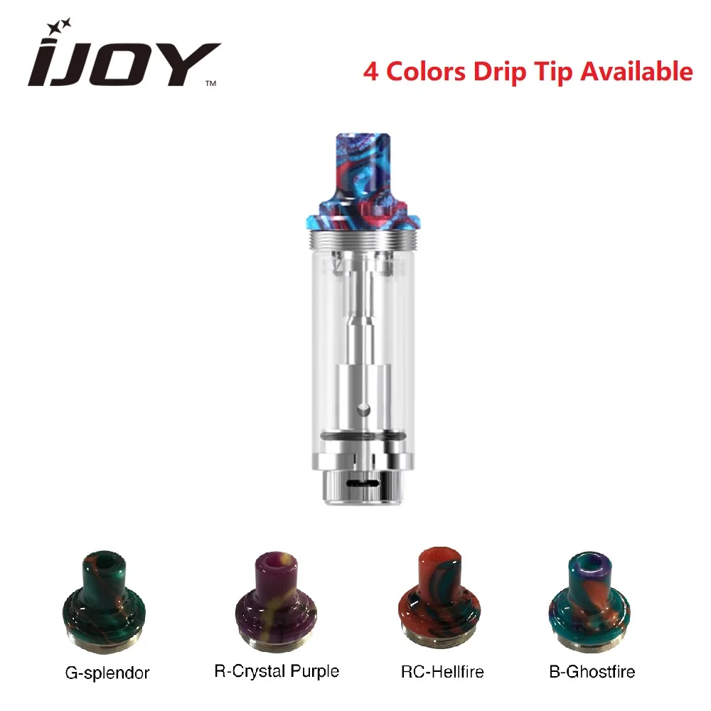 

Original IJOY Mercury Tank 2ml Capacity Vaping Atomizer for IJOY Mercury Kit Top Refill E-cig Tank with 1.0ohm Mesh Coil Vs Hawk