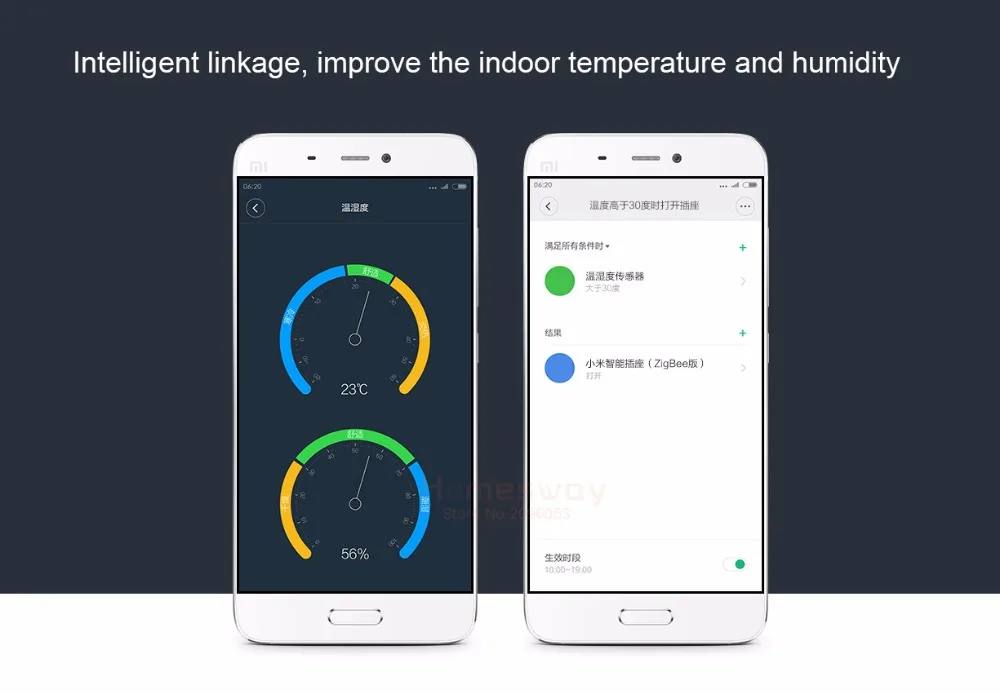 Xiao mi Умный домашний шлюз Многофункциональный Модернизированный умный датчик температуры и Hu mi dity WiFi Пульт дистанционного управления от mi APP