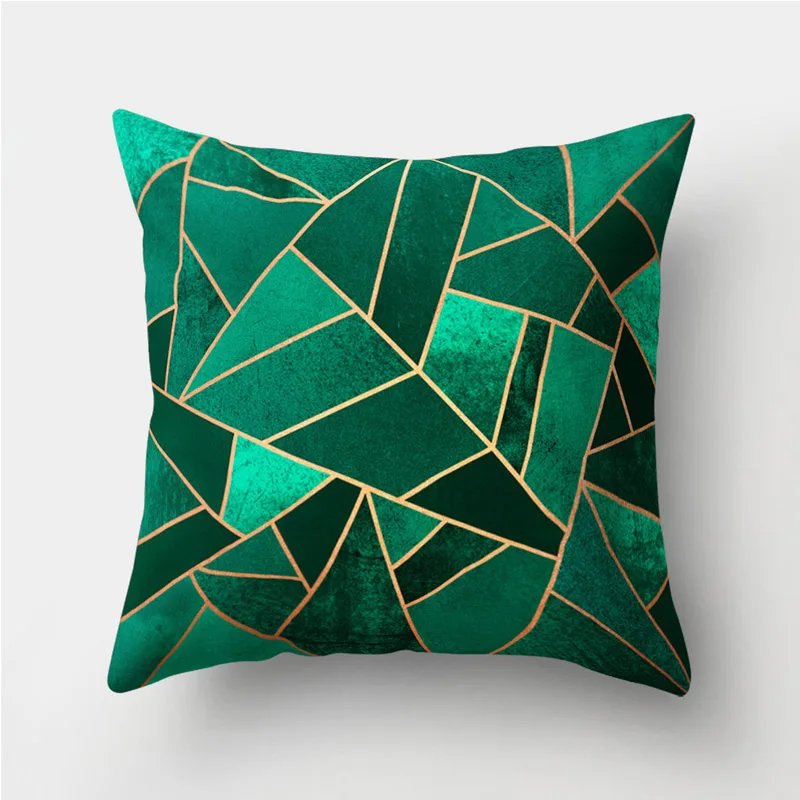 Decorative pillow set Geometric Printed Pillow Case Cover Square 45cm*45cm Polyester Pillowcase Home Decorative zara*women 1pcs