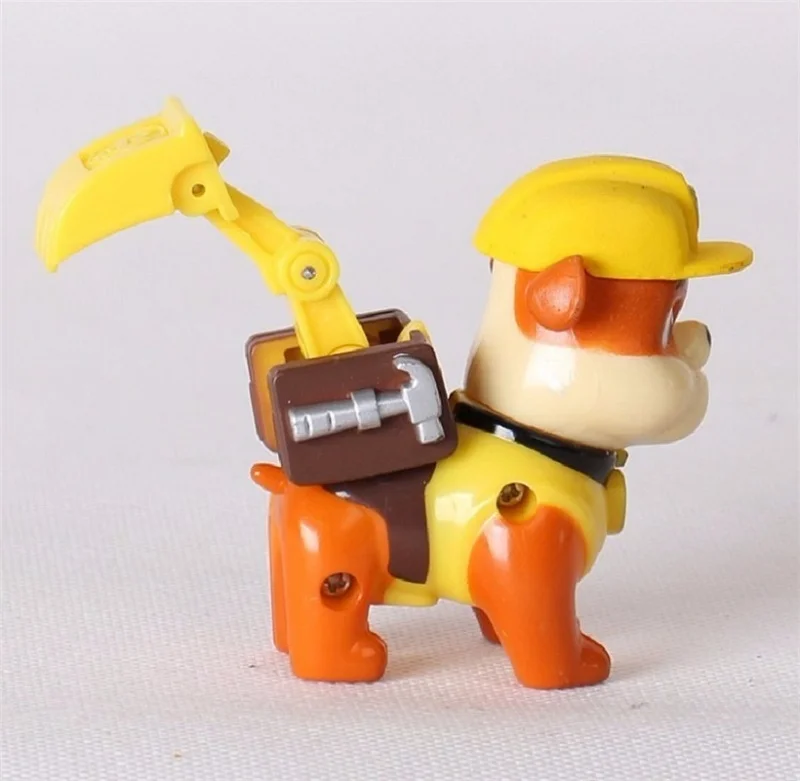 6 шт. Paw Patrol собака «Щенячий патруль» игрушечные лошадки аниме-фигурка Пластик Игрушка фигурку модель подарки для детей игрушечные лошадки