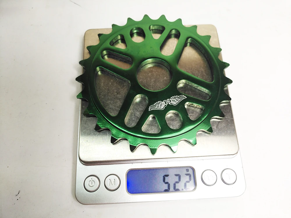 Прохладный цена ограниченное GT держатель из алюминиевого сплава CNC 25 т/зеленый BMX ручки плиты зубчатое колесо цепной передачи