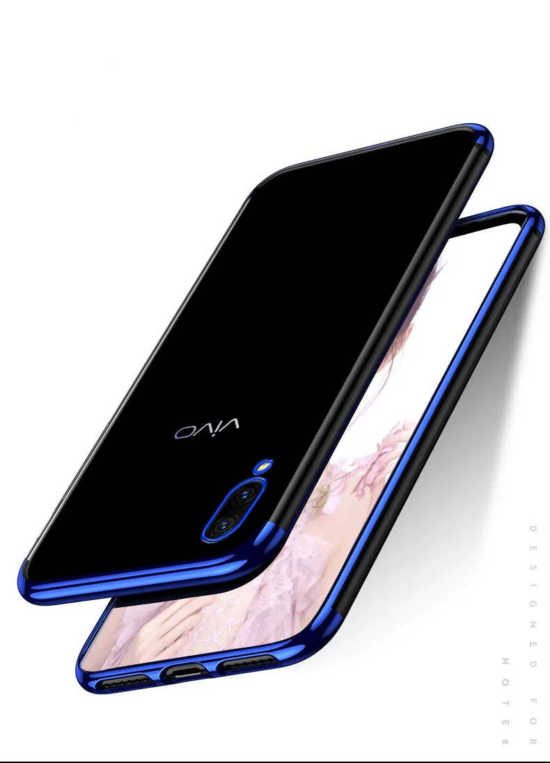 Силиконовый мягкий чехол-накладка Vivo Z5X U1 чехол для vivo V11i тонкий V11 V15 S1 IQOO X27 Pro |