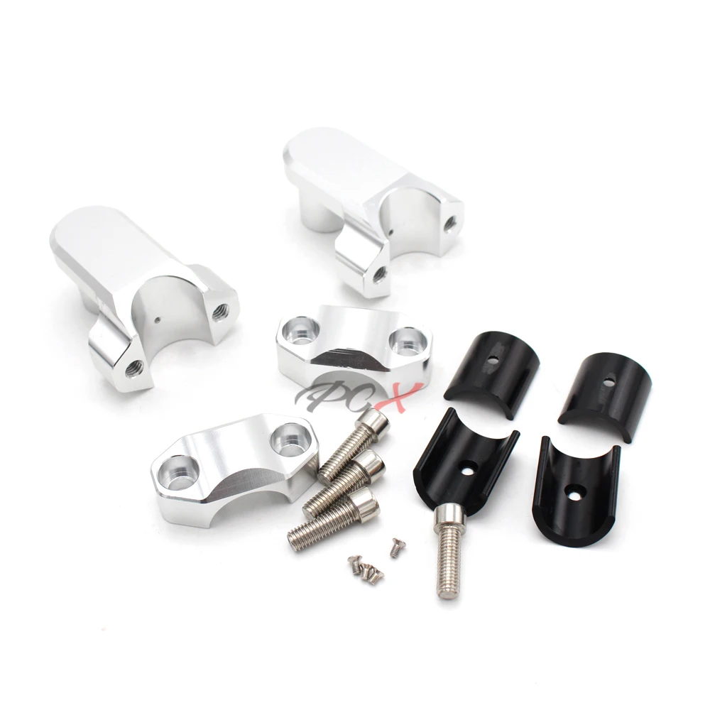 Ручки с ЧПУ для DUCATI Monster 696 796 821 1100 1200 848 2013 2014 2016 2017 2018 1 1/8 28 мм|Накладки и