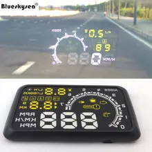 HUD Head Up display OBD 2 up цифровой измеритель скорости автомобильный