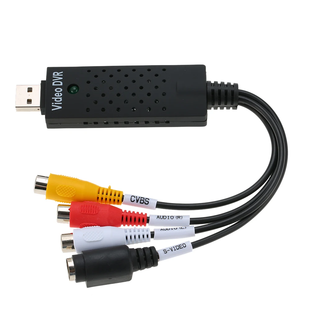 USB 2,0 DVR Видео Аудио Камера CCTV записывающее устройство адаптер карты для Win 7/8/10/2000, для Win XP/Vista для портативных ПК компьютер