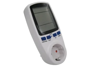 

AC power meter 220v digital wattmeter eu energy meter watt monitor electricity consumption Measuring socket analyzer