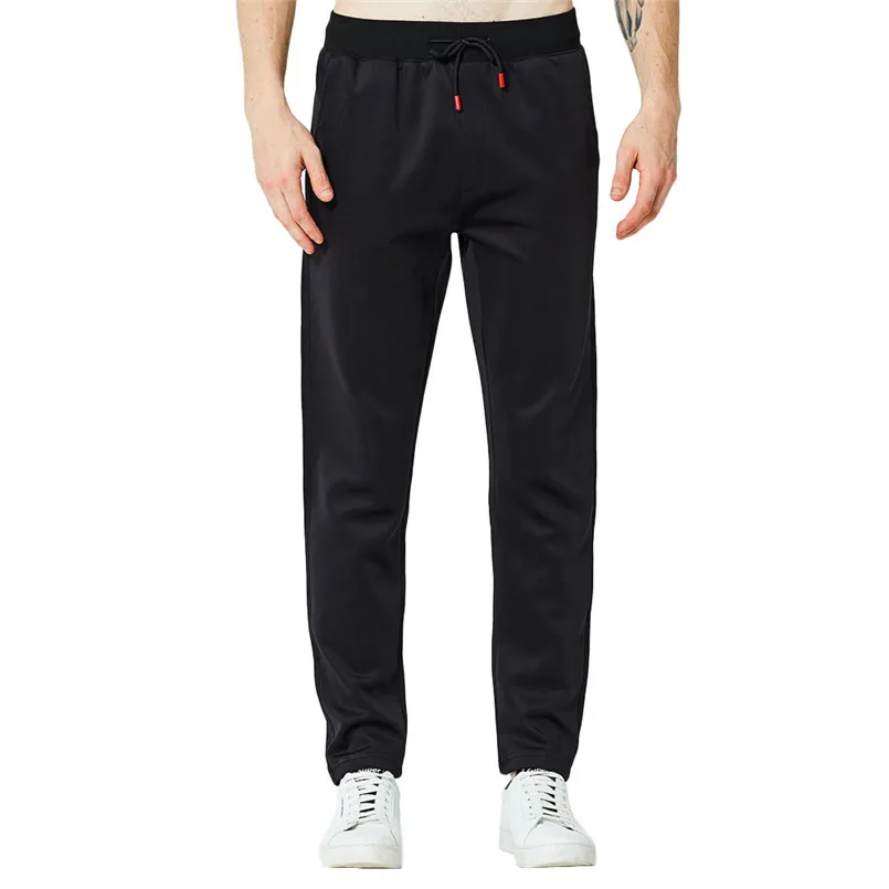 Men Full Sportswear Pants Casual Mens Fitness Workout Pants Loose