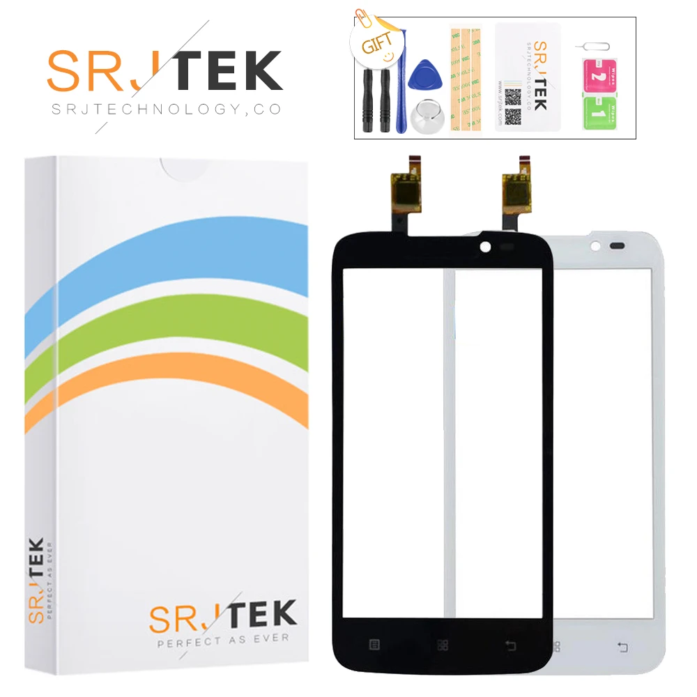 

Touchscreen 4.5" For Lenovo A516 516 Digitizer Panel Touchscreen Front Glass Lens Sensor with Logo Repair Replace Parts