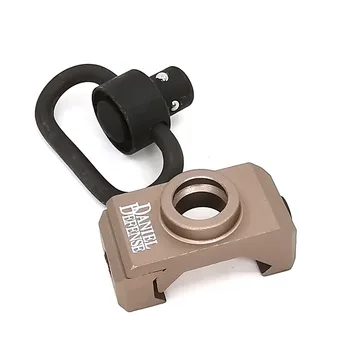 

Button Sling Quick Release Detach Push Swivel Adapter Set Picatinny Rail Mount Base 20mm Connecting Sling Ring