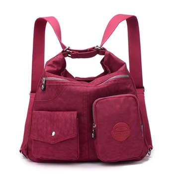 Donne Borse a Spalla Impermeabile Della Signora di Nylon Sling Messenger Bag Tote Femminile Borsa con Tracolla per La Borsa Delle Donne