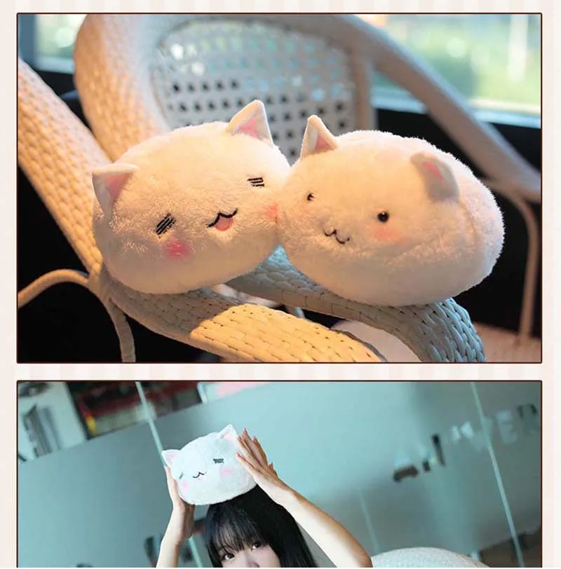 Anime Is the Order a Rabbit Chino Kafuu Cosplay Rabbit Toy Lovely Angola Tippy Plush Stuffed Toy Doll Kids Birthday Gift Pillow (5)