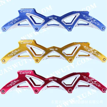 

Speed Skates Blade Frame 4x110mm Adult Roller Skating Frame Aluminum Roller Skate Shoes Frame Base