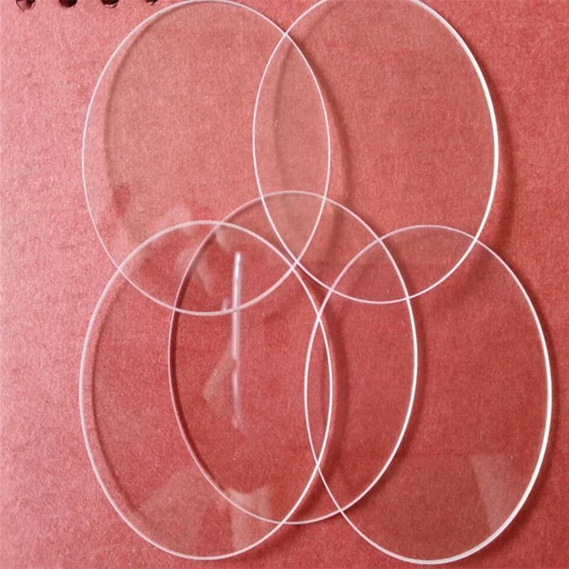 

transparent uv quartz glass plate JGS1 lens