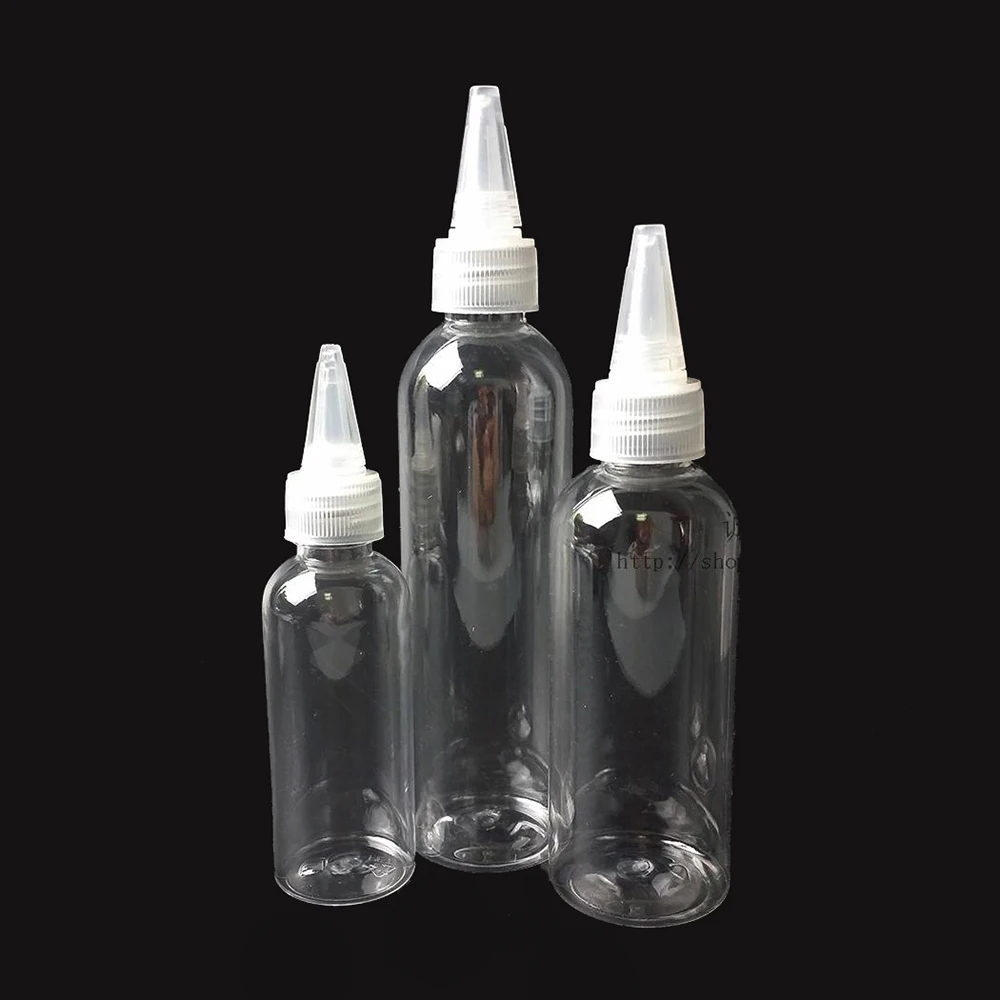 30pcs Plastic Bottle Squeeze Tube 