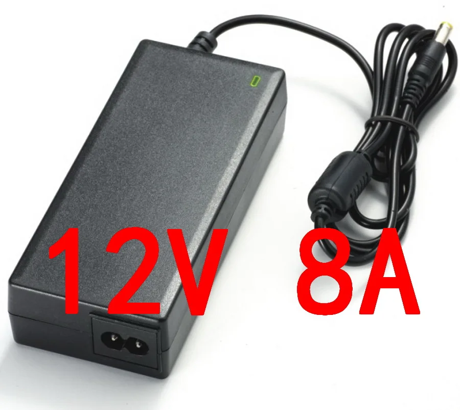 

High quality 1PCS DC 12V 8A Switch power supply, 96W power adapter ,for LED Light And LCD Monitor CCTV
