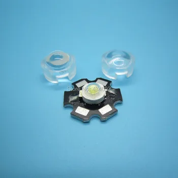 

13MM PMMA Optical Led Lens 15 30 45 60 90 100 Degree For 1W 3W 5W High Power Led Emitter Lamp Light Portable Lighting Accessorie