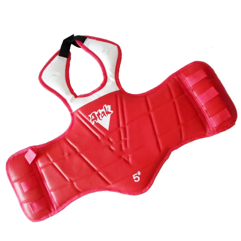 

Double-sided Wear Thickened Taekwondo Chest Protector For WTF ITF Offical Competition Karate Judo Boxing Equipment With Belt