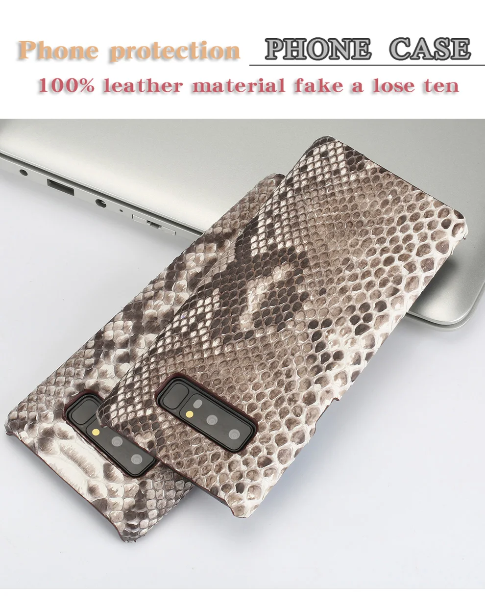 Cases para Samsung Artesanal de Luxo Capa de Couro Case de Telefone de Pele Galaxy Case Genuíno Python Verdadeiro On7 2 caso de telefone de pele python verdadeiro