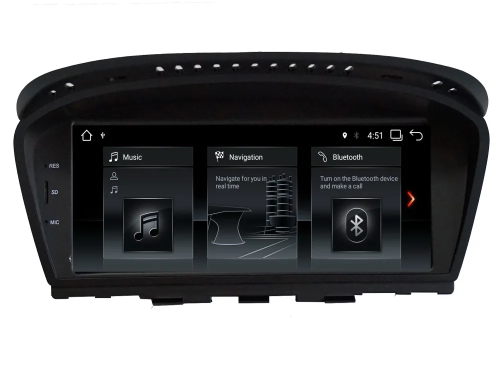 Excellent AISINIMI Android 9.0 PX6 Car Dvd Navi Player FOR BMW 3 Series BMW 5 Series E60 E61 E63 E64 E90 E91 E92 stereo monitor all in one 4
