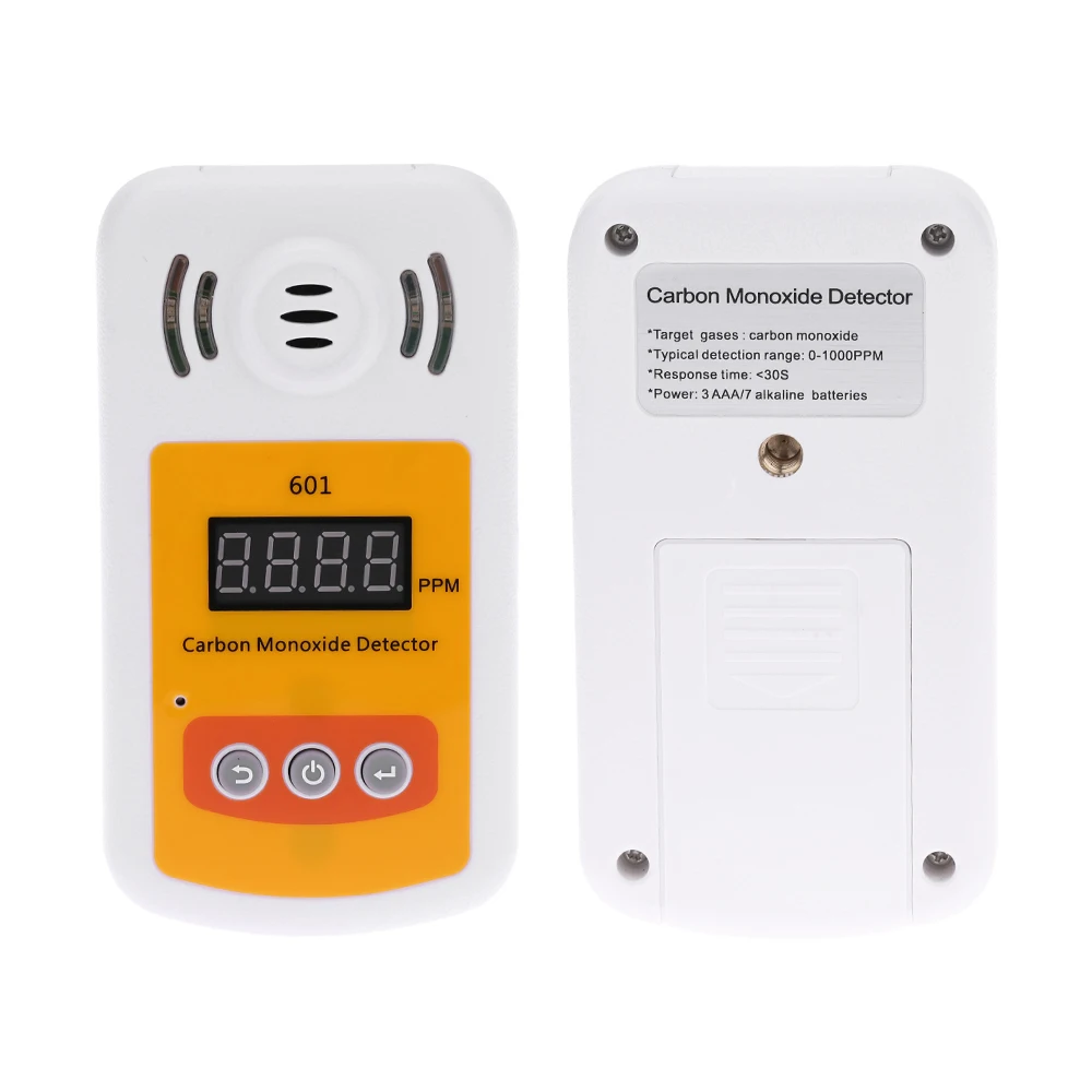 Portable Mini Carbon Monoxide Detector meter CO gas analyzer Gas Meter Detector with Sound and Light Alarm leak detector