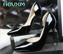 2017 mode frauen High Heels Schuhe Spitz Mund Seite Sexy OL Einzelnen Schuhe Damen High Heels Party Schuhe sapato masculino