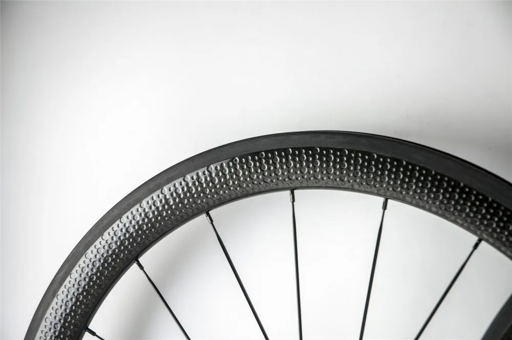 Sale Carbon wheels 50mm dimple clincher 25mm width basalt carbon wheeset For road bike T700 full carbon fiber chinese wheel 1