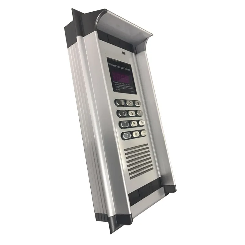 Portero Automatico gsm Building Intercom Wireless Voice Intercom with Cover (2)