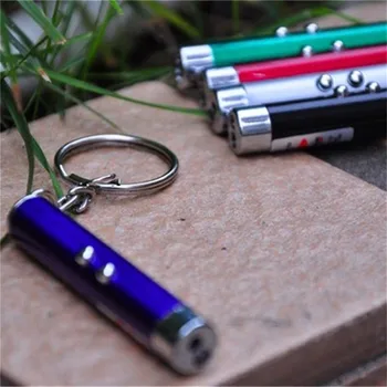 

New arrival mini portable laser led flashlight with 5 color Laser Pen Pointer FlashLight Torch 5MW Emergency flashlight