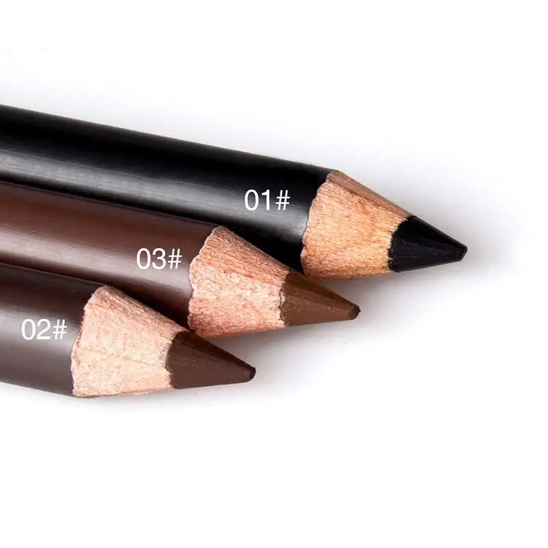 MENOW, женский карандаш для глаз, косметика, стойкий пигмент, черный, коричневый, водонепроницаемый карандаш для бровей, инструменты для красоты