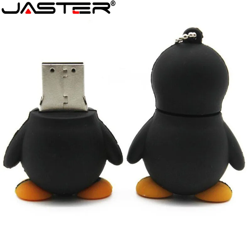 Usb флеш накопитель JASTER Cute Animals Penguin Fox 64 Гб Флешка 32 usb2.0|USB флэш-накопители| |