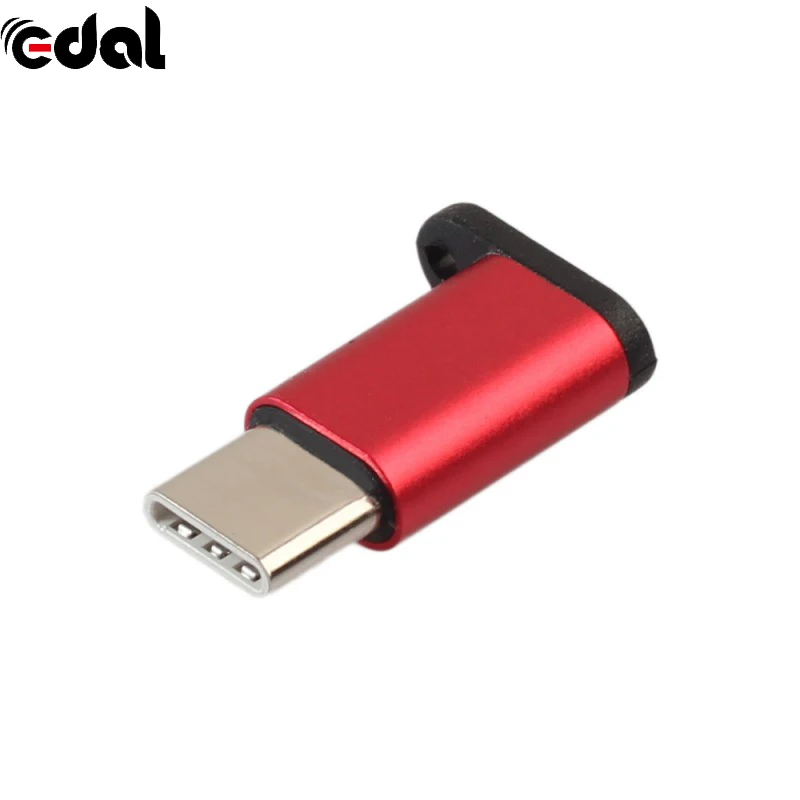 Алюминий Тип-C на Micro USB адаптер USB3.1 зарядный кабель данных Converte Подключите USB C конвертер hot