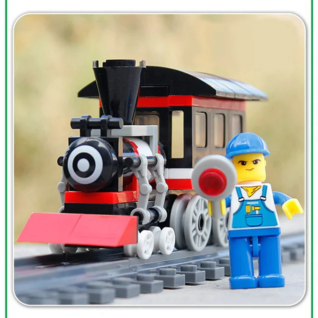 Train building blocks sets bricks gift for kids toys for childrenin