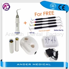 Зубные горячего расплава заполнения беспроводной Прорезыватель перча обтурации системы и Эндодонтический ручной Plugger Tip Endo вертикальный давление