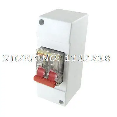 

10A AC 400V Double Poles 2P MCB Miniature Circuit Breaker NEW