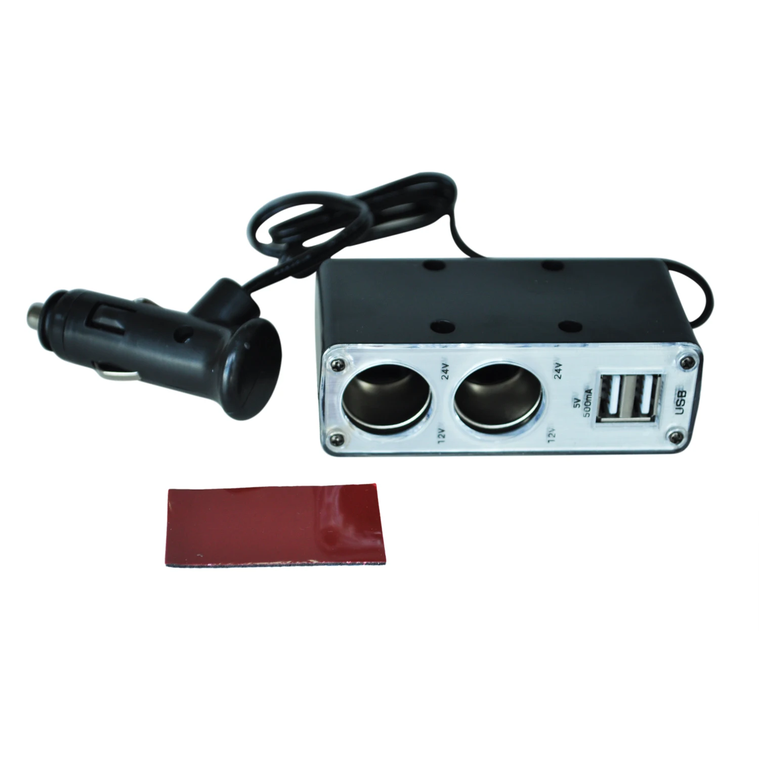 EDFY двойная розетка автомобильное зарядное устройство для сигарет с 2 2,0 usb-портом для сотового телефона gps
