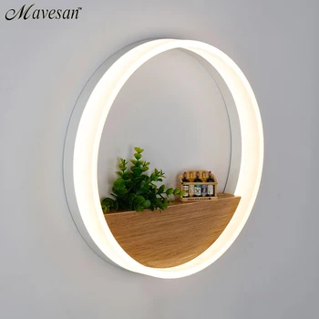 

Led Wall Lamp LED Sconce Light Acrylic Modern Home Decoration wall Light for Bedside Bedroom/Dinning Room/studyroom With Bulbs