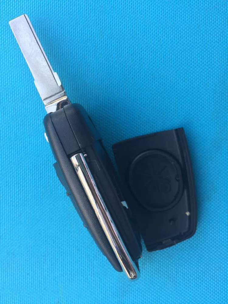 Складной флип 3 кнопки дистанционного ключа оболочки крышка Fob для Audi Q7 A3 A4 A6 A6L A8 TT Fob чехол без логотипа