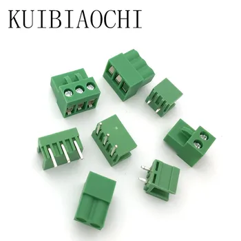 

10 sets/LOT Terminal plug type 300V 10A ht5.08 5.08mm pitch connector pcb screw terminal blocks connector