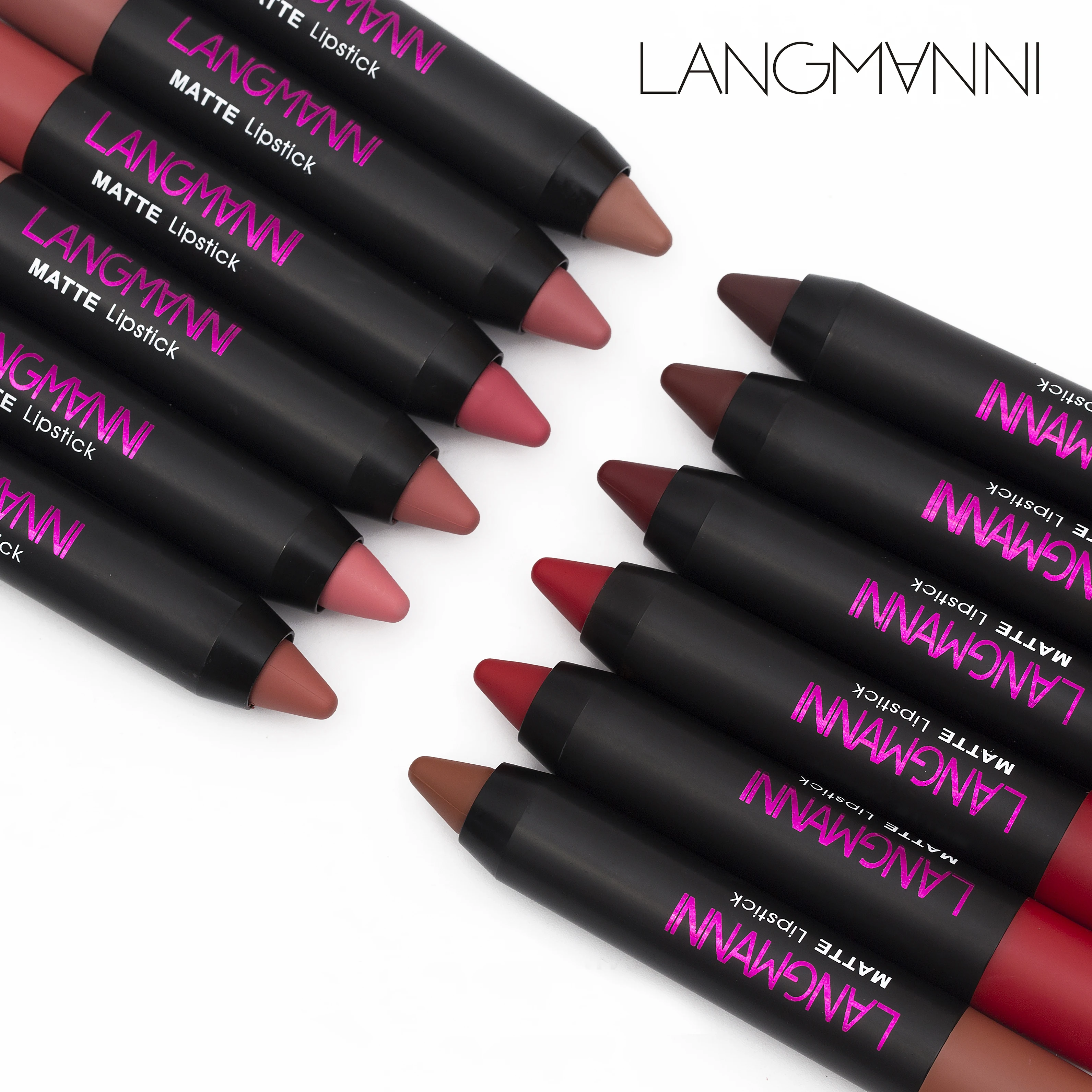 Red Velvet Matte Lipstick Pen Waterproof Lip Tint Long Lasting Lips Nude Lip Stick Makeup 10 5