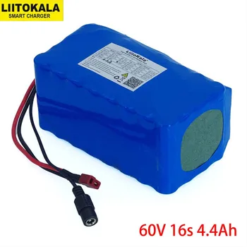 

LiitoKala 60V 16S2P 67.2V 4.4A 18650 Battery Pack Li-Ion 4400mAh Electric Bicycle Scooter with 20A discharge BMS 1000 Watt