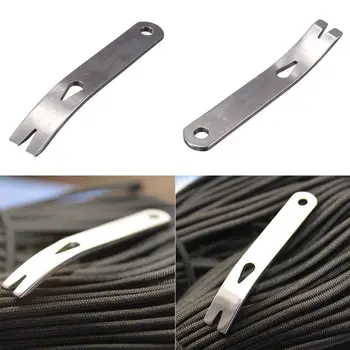

Gear Mini Crank Crowbar Pocket Pry Bar Keychain Multi Tool Survival Scraper