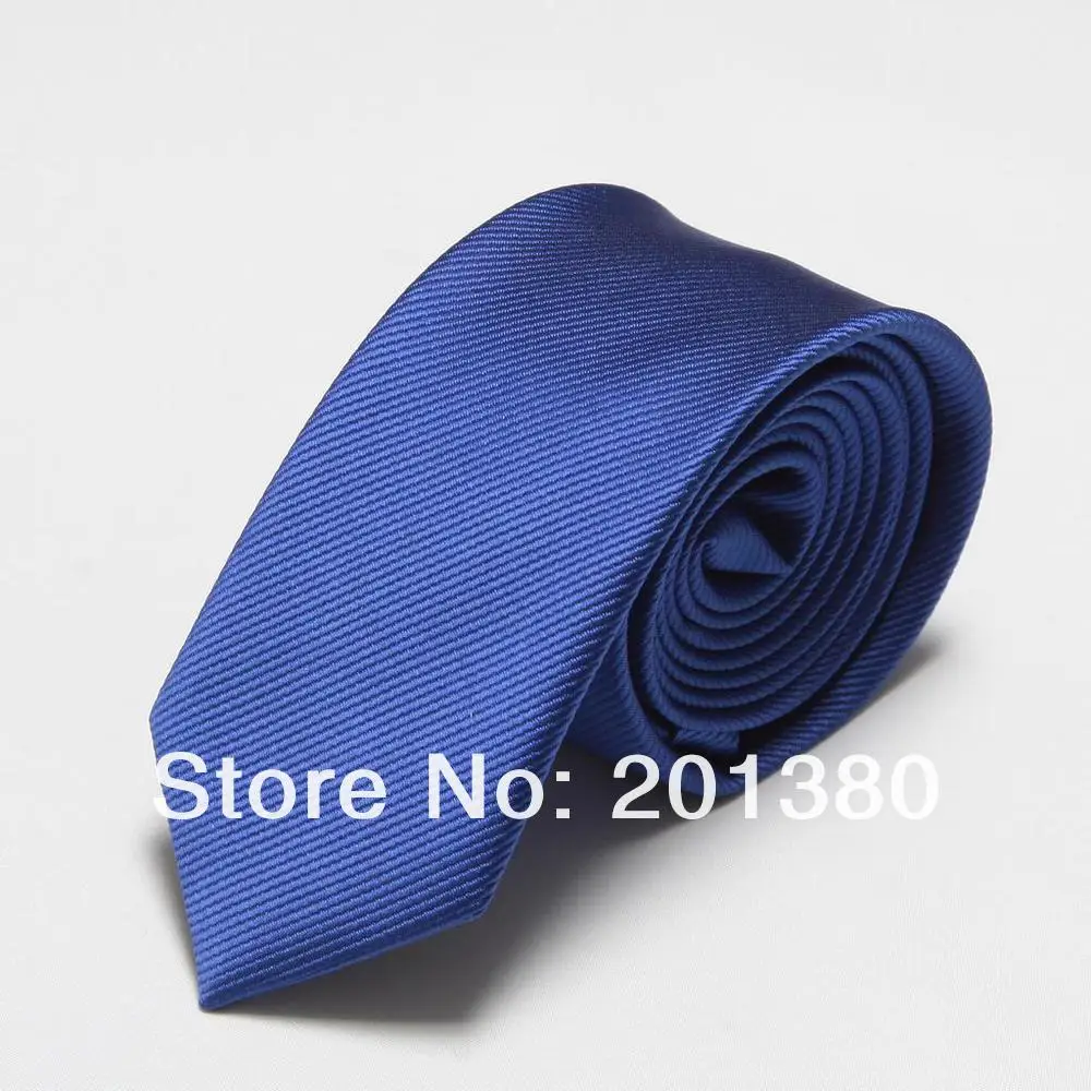 Men Wedding Tie Narrow Slim 6cm width 19 colors