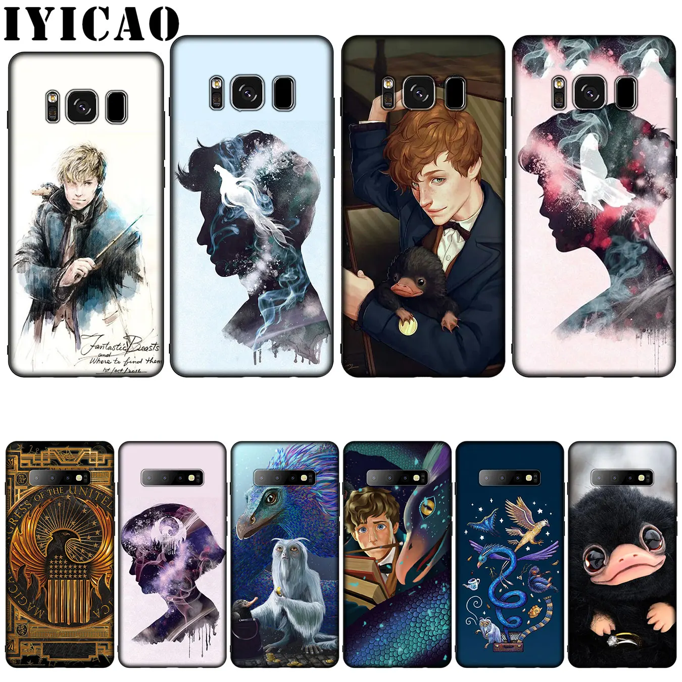 IYICAO Fantastic Beasts Good Sales02 Silicone Soft Phone Case for Samsung Galaxy S10 S9 S8 Plus S6 S7 Edge S10e E Cover |