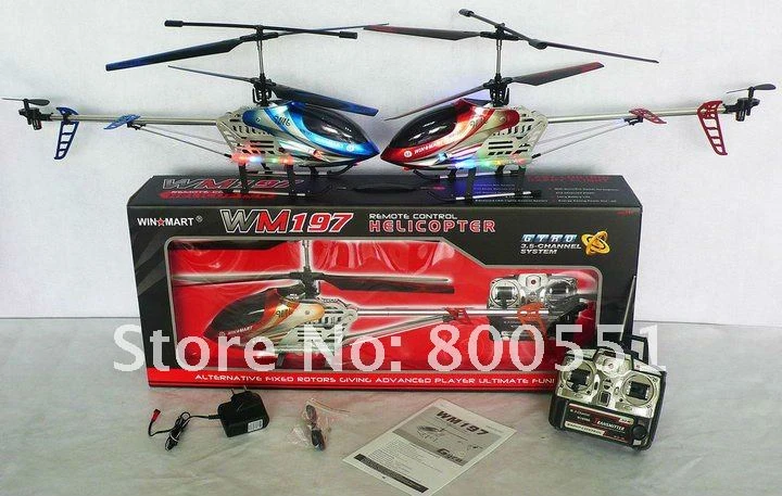 alloy structure helicopter 3.5 channel