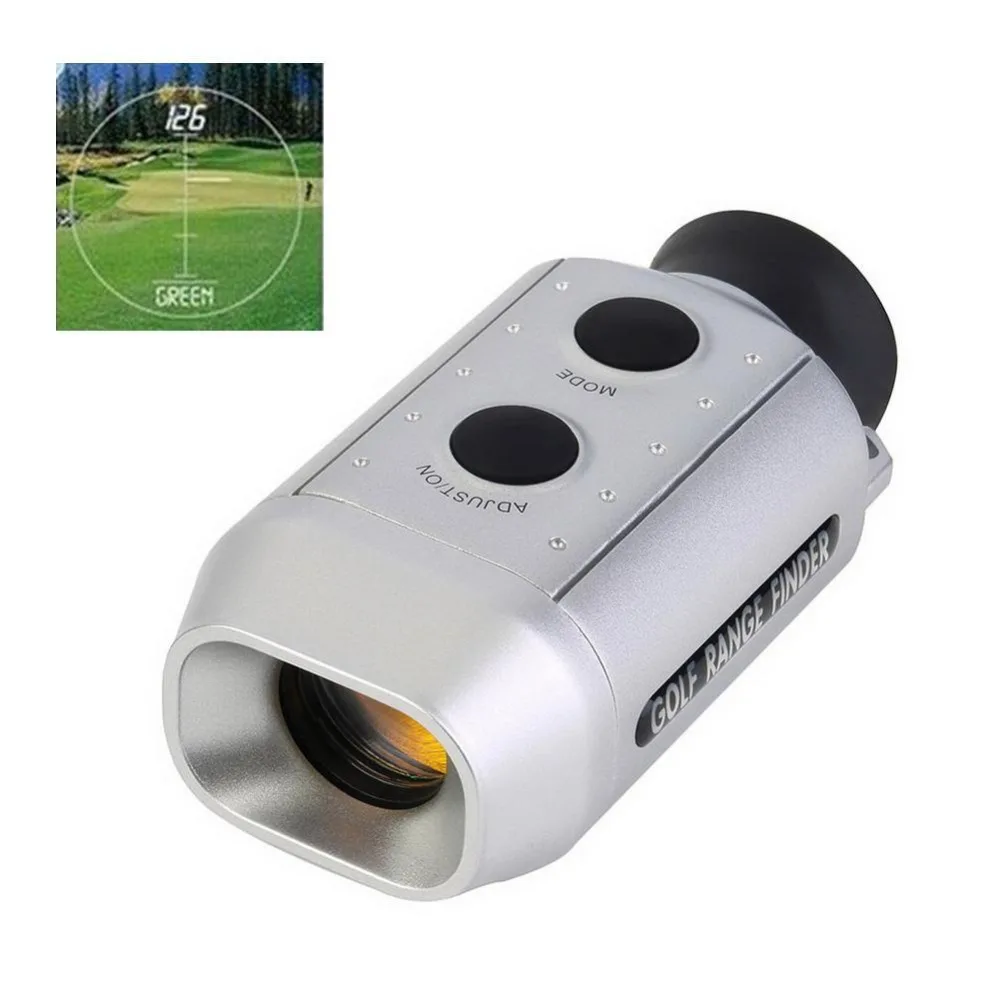 7x Digital Golf Scope Rangefinder Portable Distance Meter Golf Range